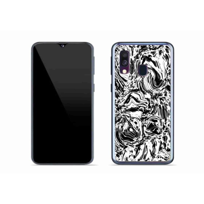 Gelový kryt mmCase na mobil Samsung Galaxy A40 - abstrakt 4