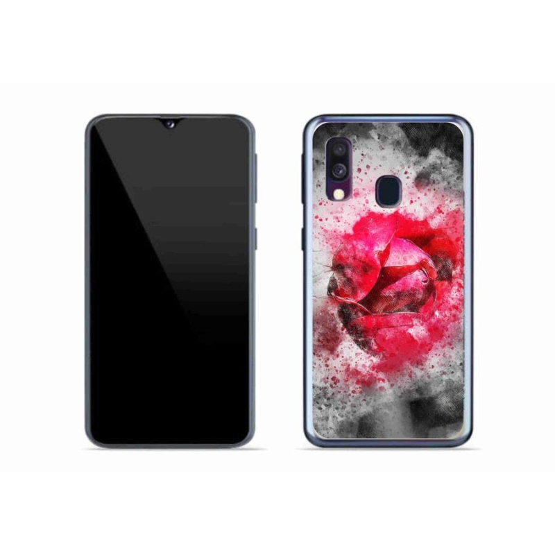 Gelový kryt mmCase na mobil Samsung Galaxy A40 - abstrakt 9
