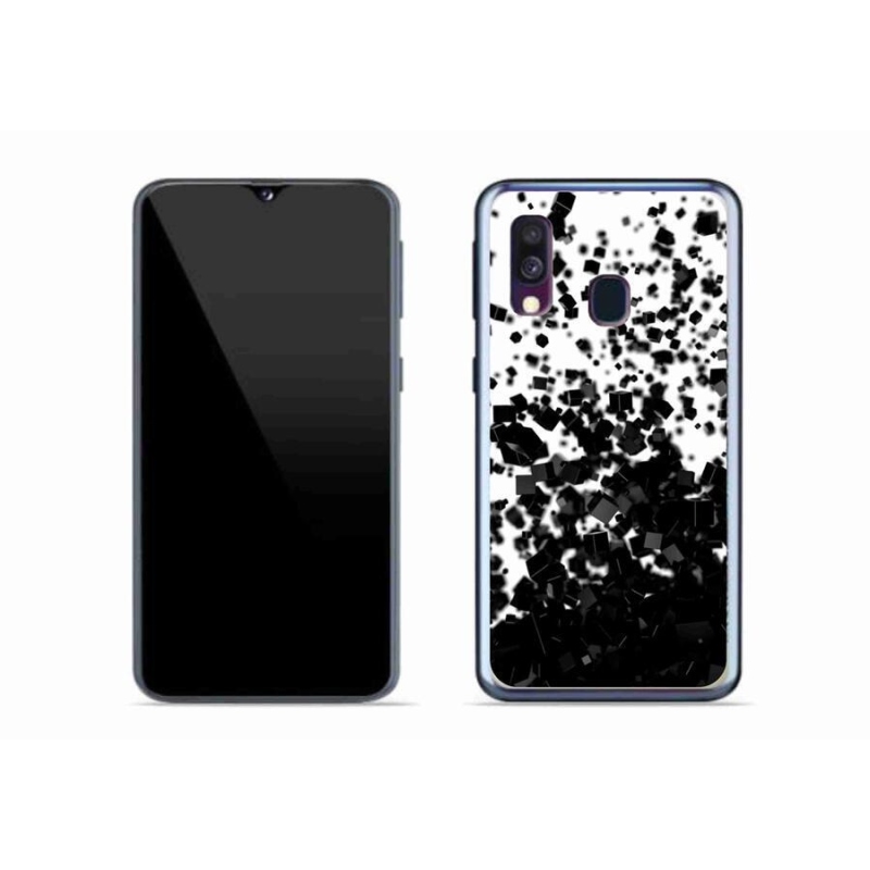 Gelový kryt mmCase na mobil Samsung Galaxy A40 - abstraktní vzor 1