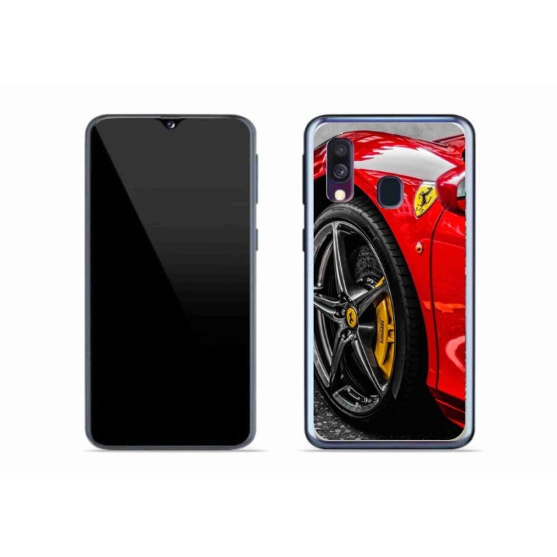 Gelový kryt mmCase na mobil Samsung Galaxy A40 - auto 1
