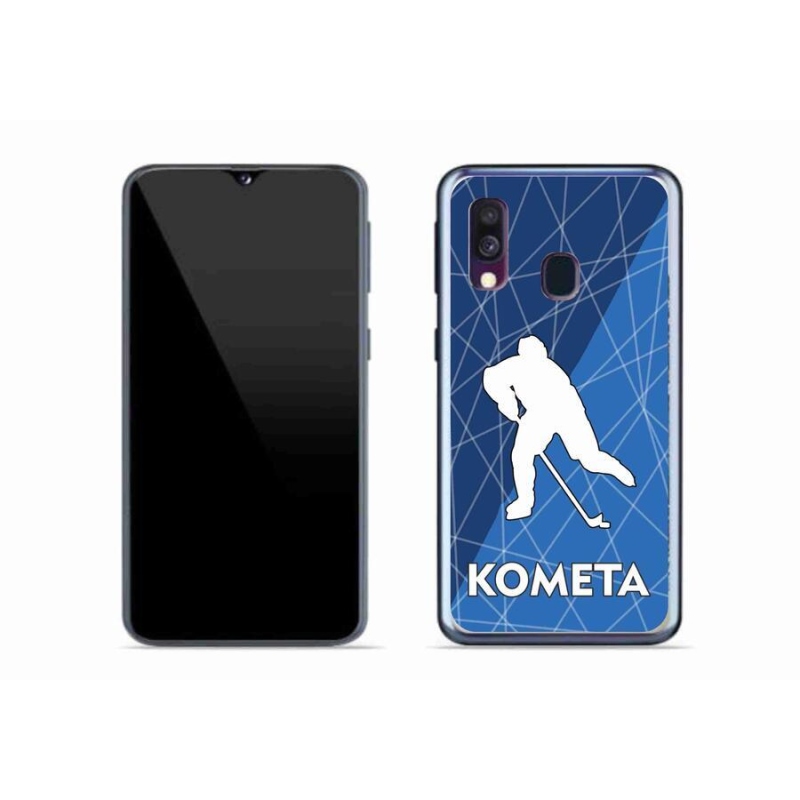 Gelový kryt mmCase na mobil Samsung Galaxy A40 - Kometa