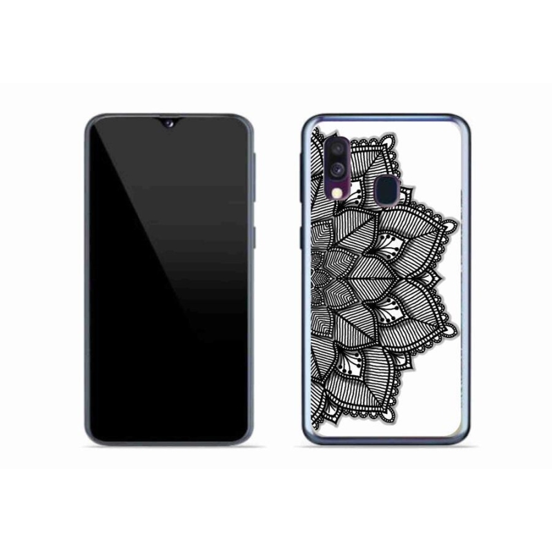 Gelový kryt mmCase na mobil Samsung Galaxy A40 - mandala
