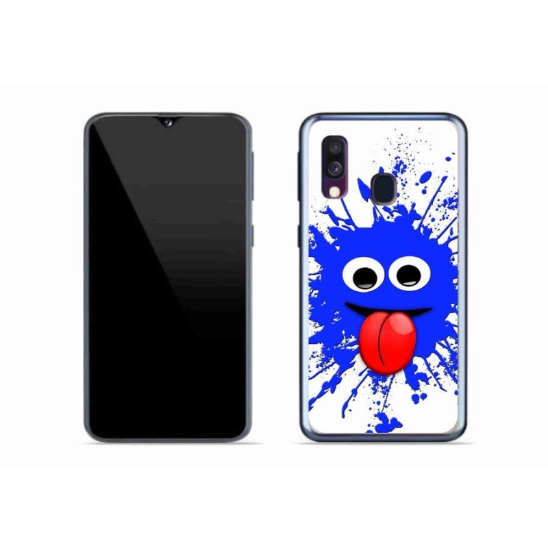 Gelový kryt mmCase na mobil Samsung Galaxy A40 - strašidlo