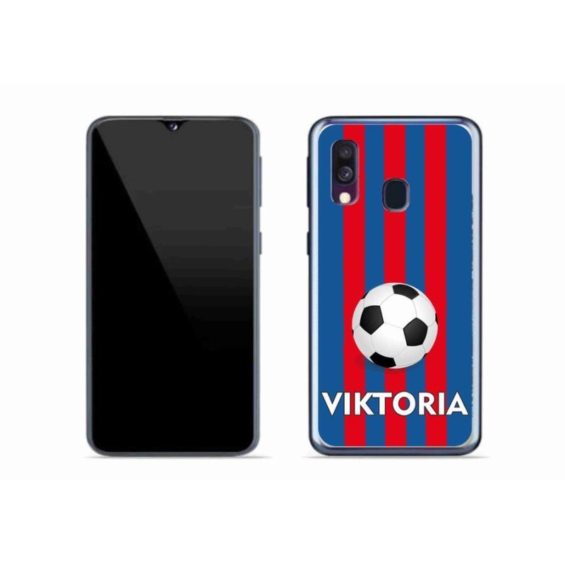 Gelový kryt mmCase na mobil Samsung Galaxy A40 - Viktoria