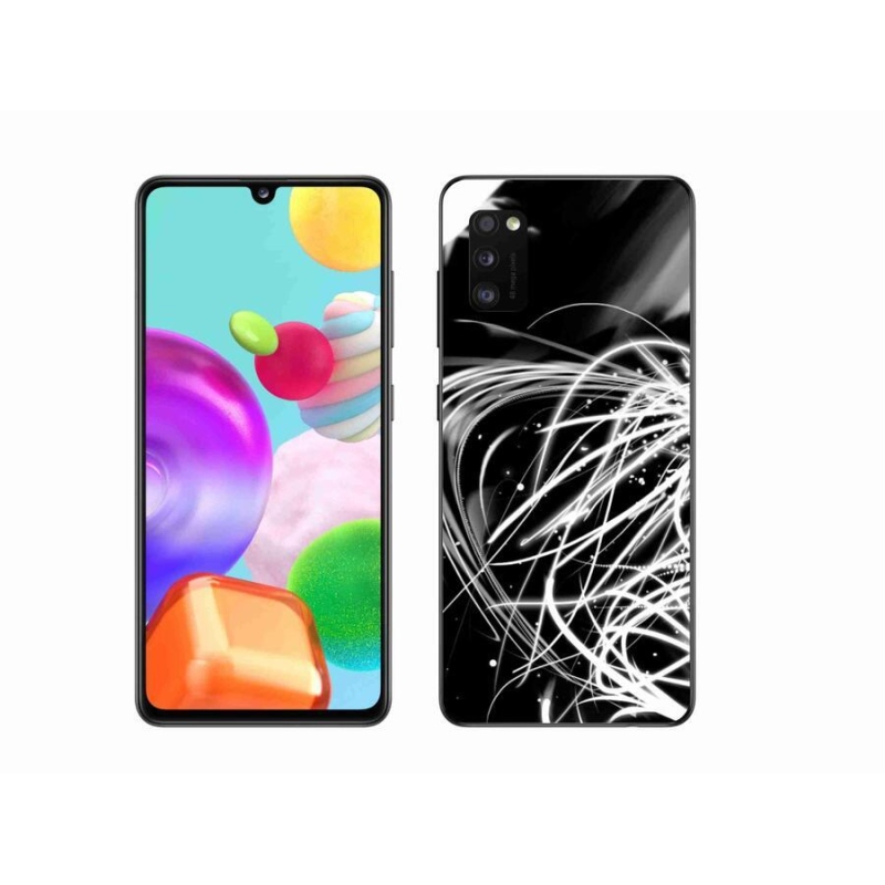 Gelový kryt mmCase na mobil Samsung Galaxy A41 - abstrakt 2