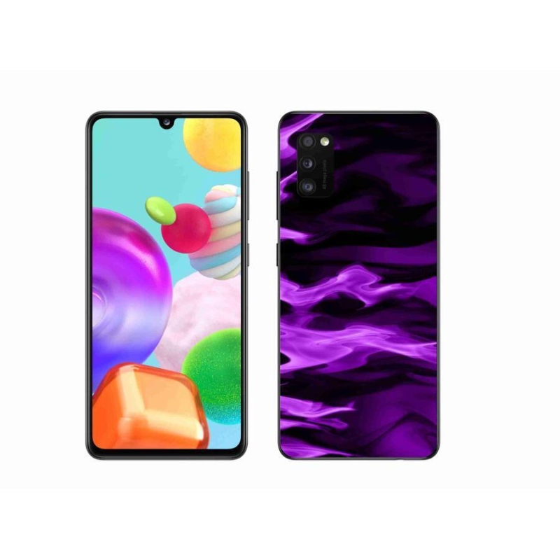 Gelový kryt mmCase na mobil Samsung Galaxy A41 - abstraktní vzor 9