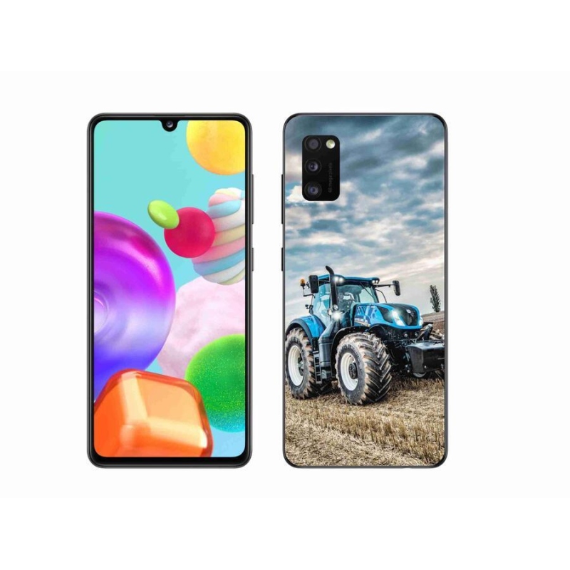 Gelový kryt mmCase na mobil Samsung Galaxy A41 - traktor 2