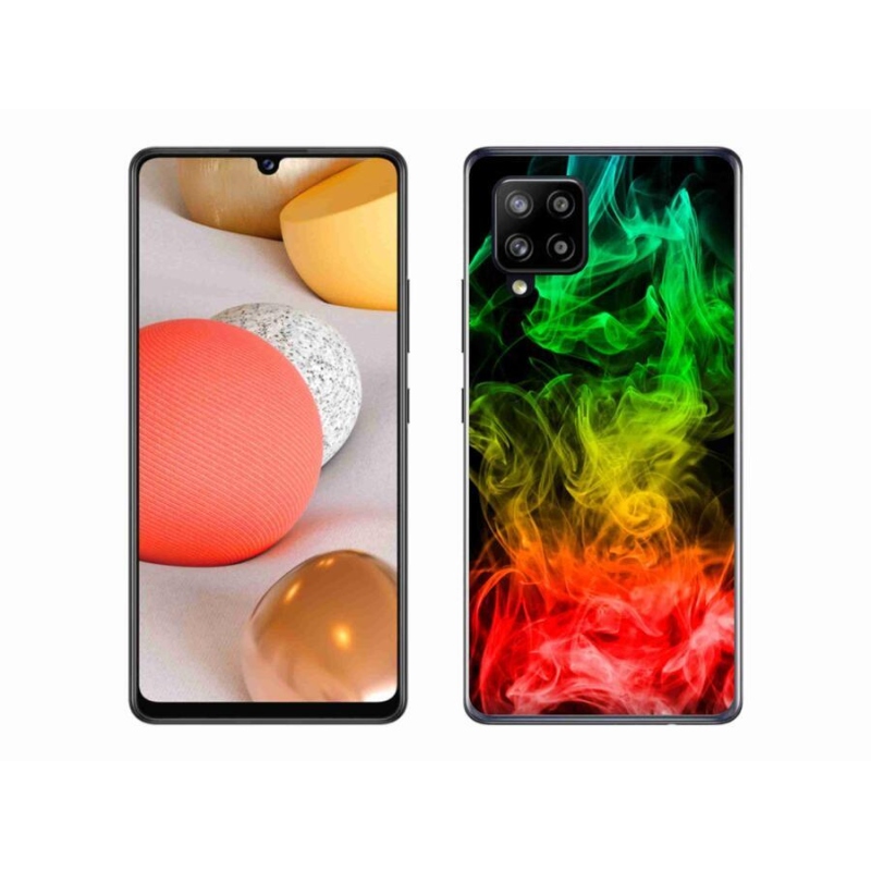 Gelový kryt mmCase na mobil Samsung Galaxy A42 5G - abstraktní vzor 7