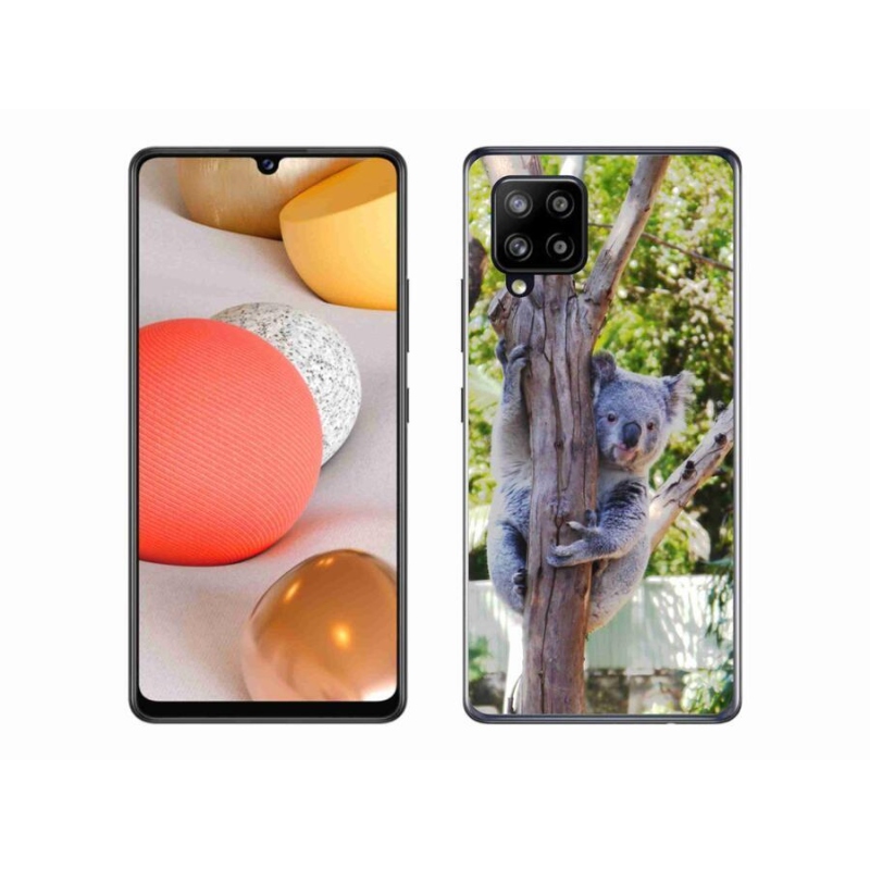 Gelový kryt mmCase na mobil Samsung Galaxy A42 5G - koala