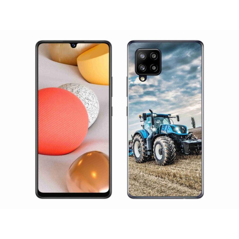Gelový kryt mmCase na mobil Samsung Galaxy A42 5G - traktor 2