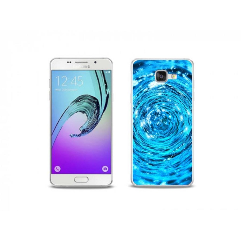Gelový kryt mmCase na mobil Samsung Galaxy A5 (2016) - vodní vír