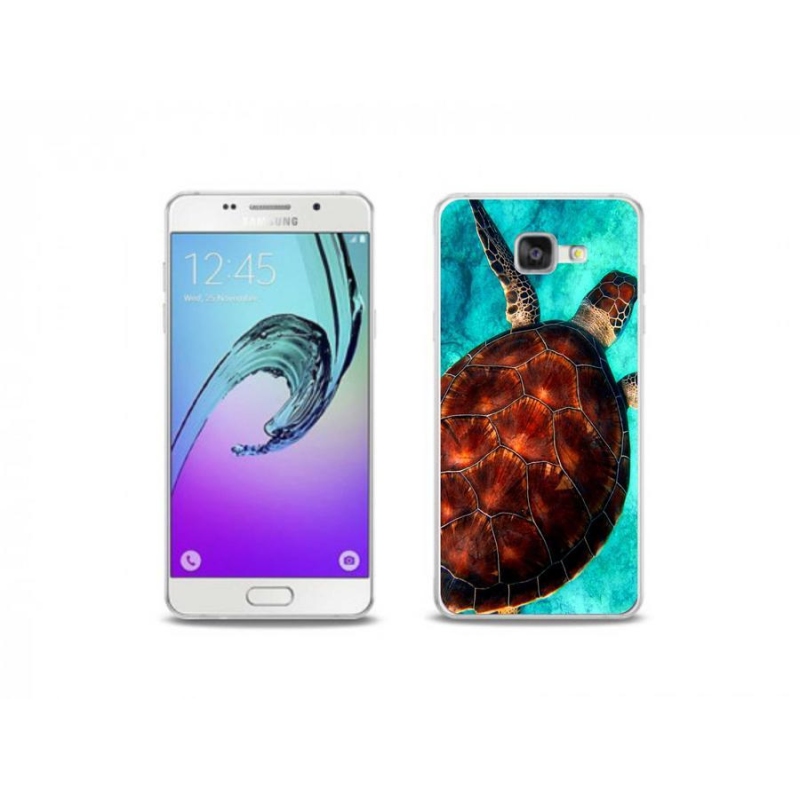 Gelový kryt mmCase na mobil Samsung Galaxy A5 (2016) - želva