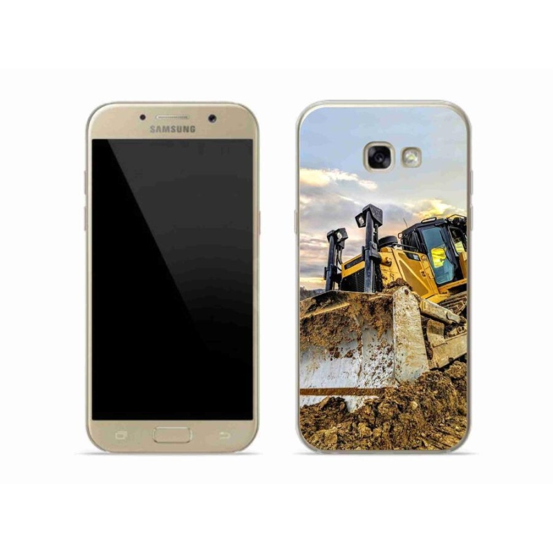 Gelový kryt mmCase na mobil Samsung Galaxy A5 (2017) - bagr