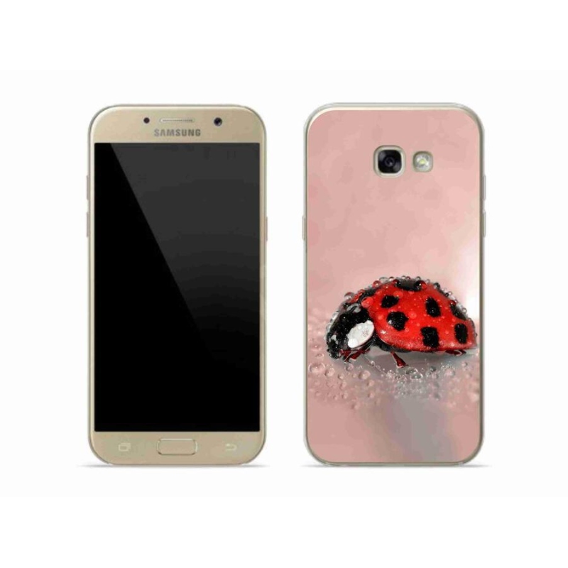 Gelový kryt mmCase na mobil Samsung Galaxy A5 (2017) - beruška
