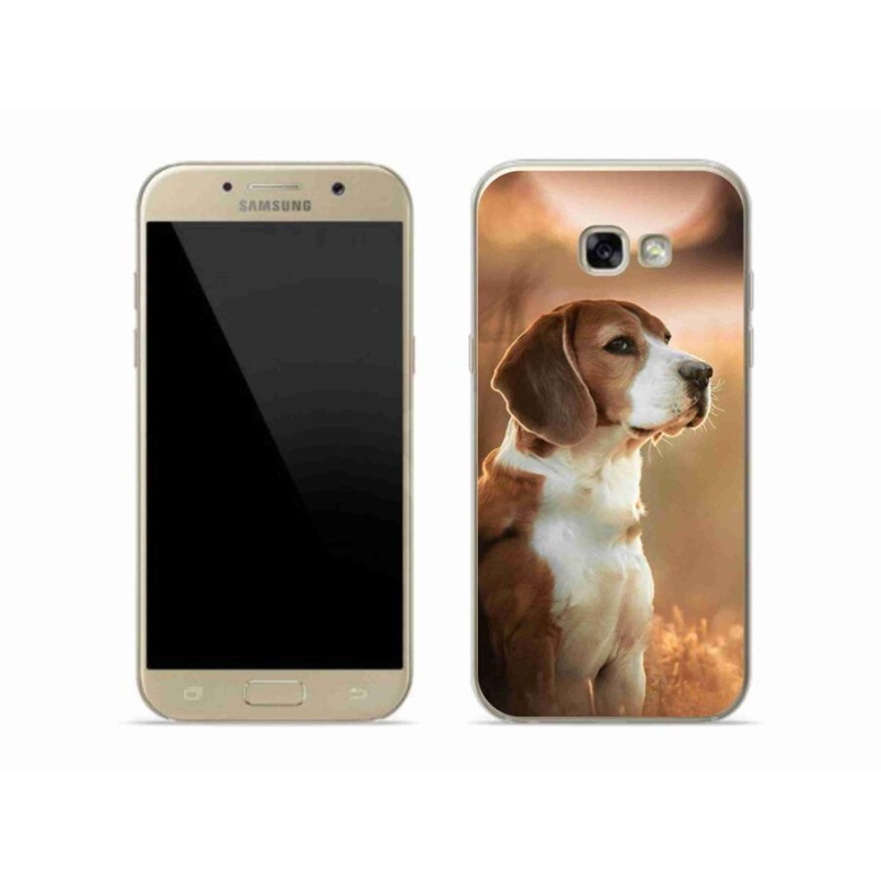 Gelový kryt mmCase na mobil Samsung Galaxy A5 (2017) - bígl