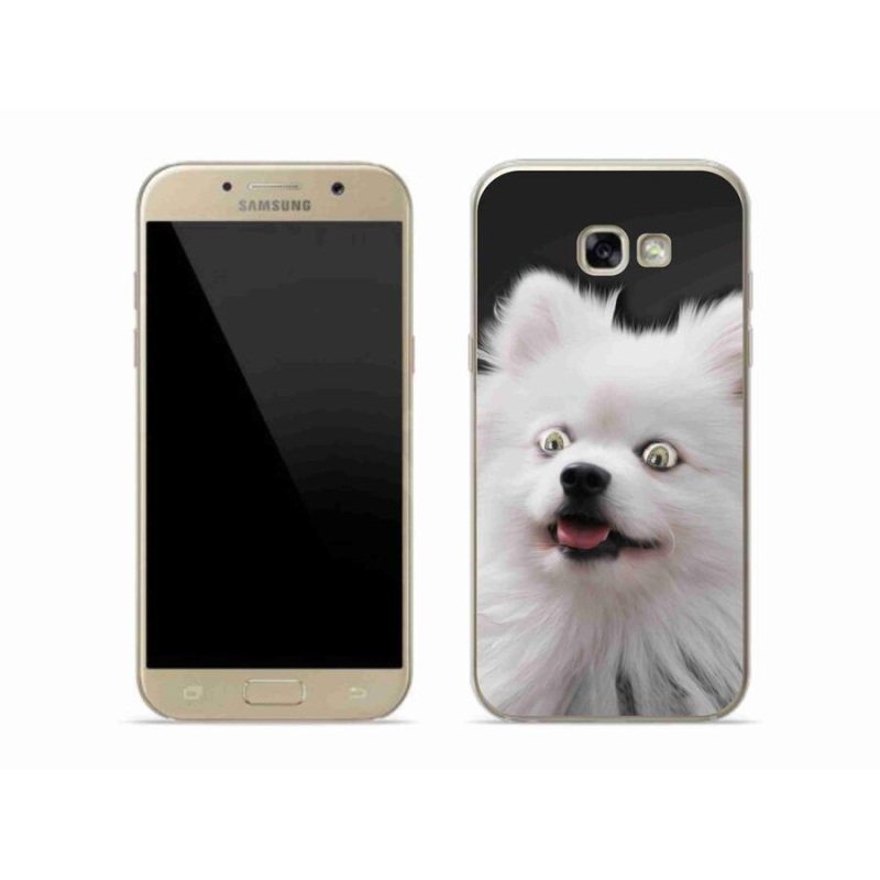 Gelový kryt mmCase na mobil Samsung Galaxy A5 (2017) - bílý špic