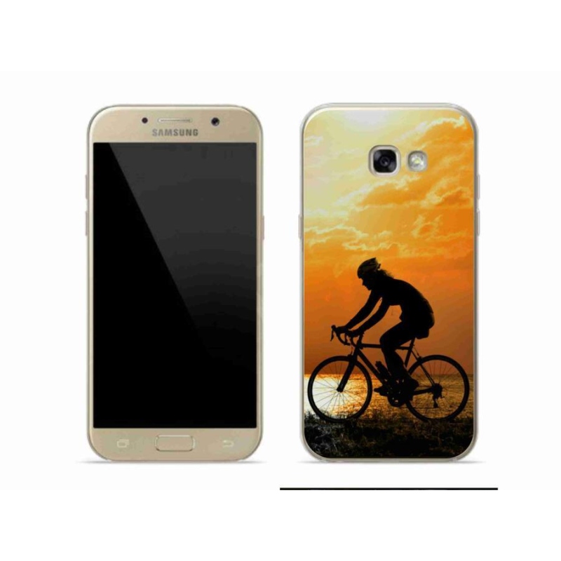Gelový kryt mmCase na mobil Samsung Galaxy A5 (2017) - cyklovýlet