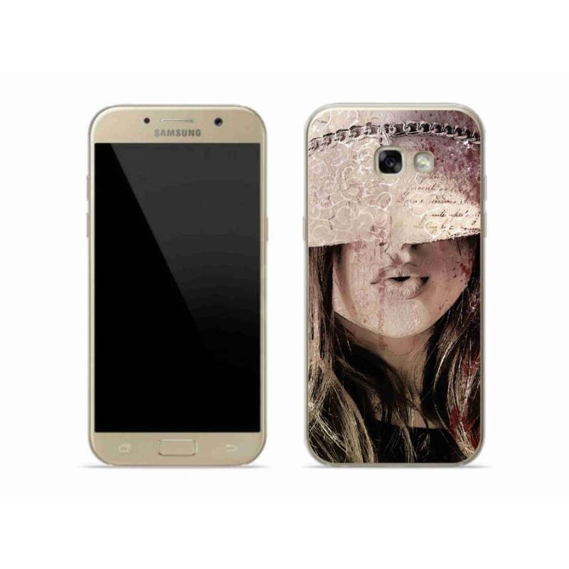 Gelový kryt mmCase na mobil Samsung Galaxy A5 (2017) - dívka