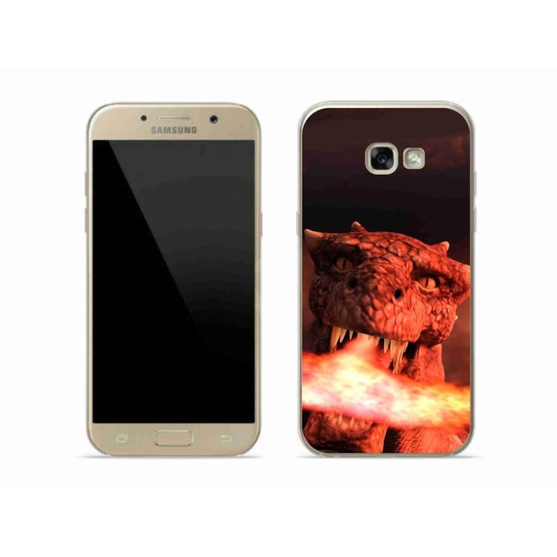 Gelový kryt mmCase na mobil Samsung Galaxy A5 (2017) - drak