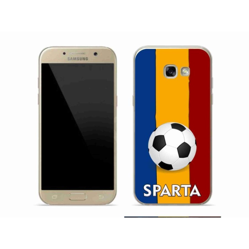 Gelový kryt mmCase na mobil Samsung Galaxy A5 (2017) - fotbal 1
