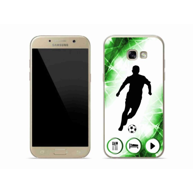 Gelový kryt mmCase na mobil Samsung Galaxy A5 (2017) - fotbalista