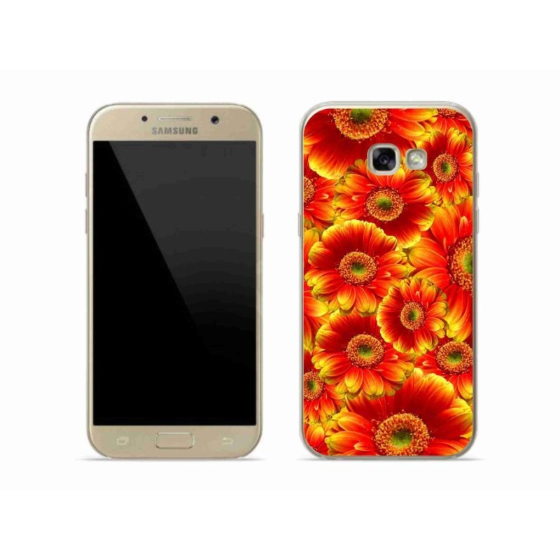 Gelový kryt mmCase na mobil Samsung Galaxy A5 (2017) - gerbera 1