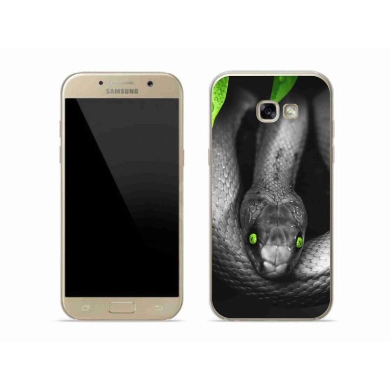 Gelový kryt mmCase na mobil Samsung Galaxy A5 (2017) - had