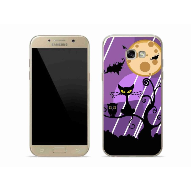 Gelový kryt mmCase na mobil Samsung Galaxy A5 (2017) - halloween