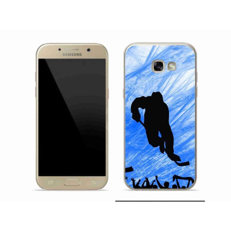 Gelový kryt mmCase na mobil Samsung Galaxy A5 (2017) - hokejový hráč