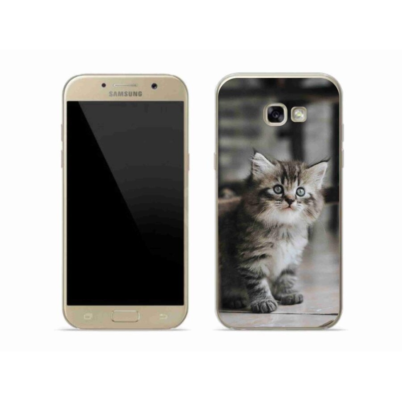 Gelový kryt mmCase na mobil Samsung Galaxy A5 (2017) - koťátko