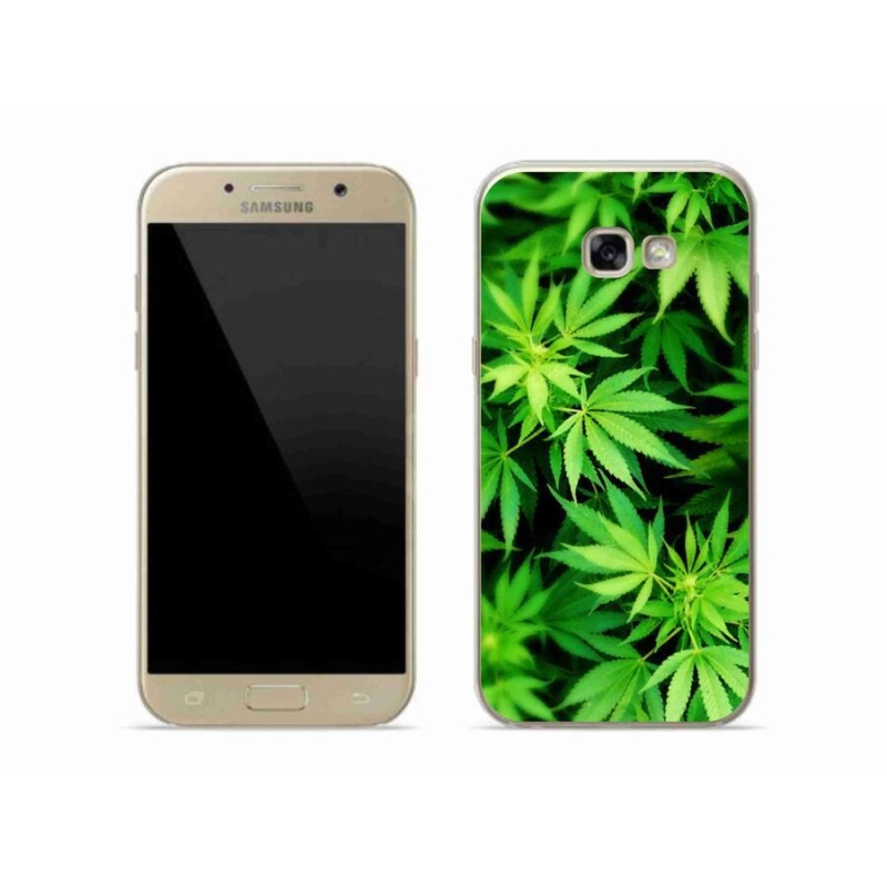 Gelový kryt mmCase na mobil Samsung Galaxy A5 (2017) - konopí 3