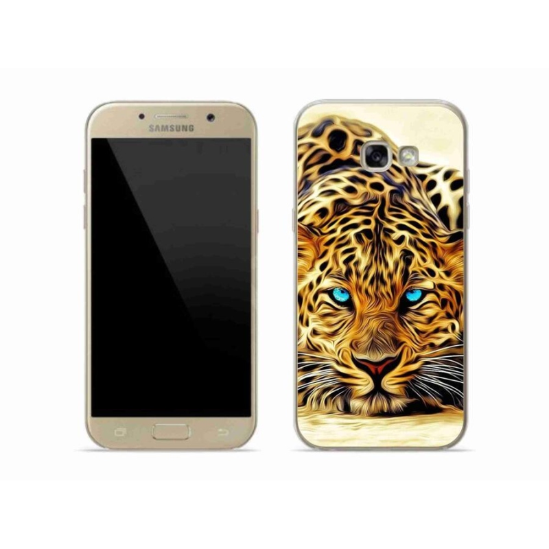 Gelový kryt mmCase na mobil Samsung Galaxy A5 (2017) - kreslený tygr