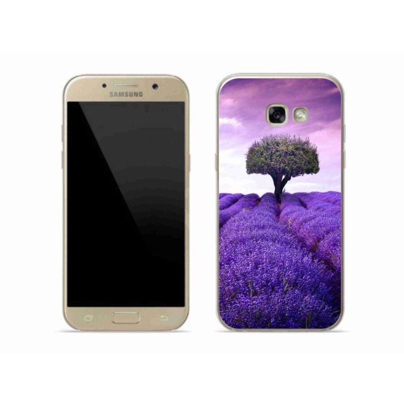 Gelový kryt mmCase na mobil Samsung Galaxy A5 (2017) - levandulová louka