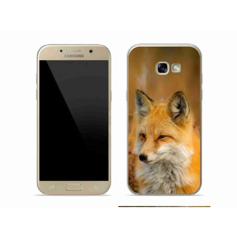 Gelový kryt mmCase na mobil Samsung Galaxy A5 (2017) - liška