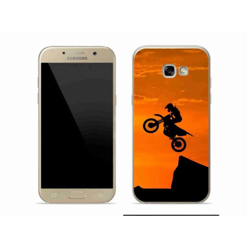 Gelový kryt mmCase na mobil Samsung Galaxy A5 (2017) - motocross