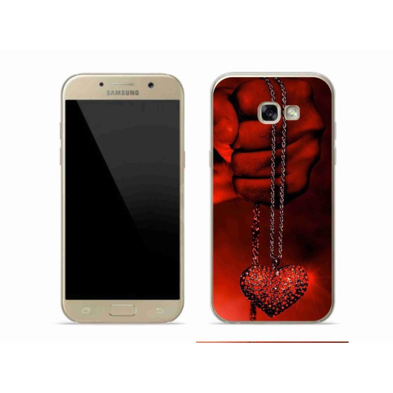 Gelový kryt mmCase na mobil Samsung Galaxy A5 (2017) - náhrdelník