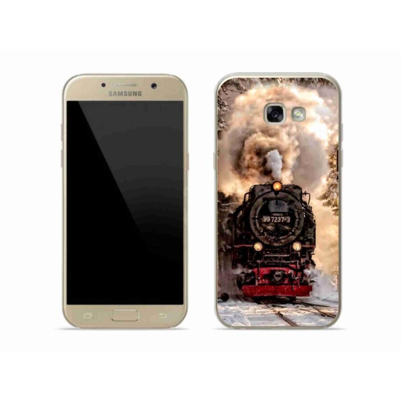 Gelový kryt mmCase na mobil Samsung Galaxy A5 (2017) - vlak