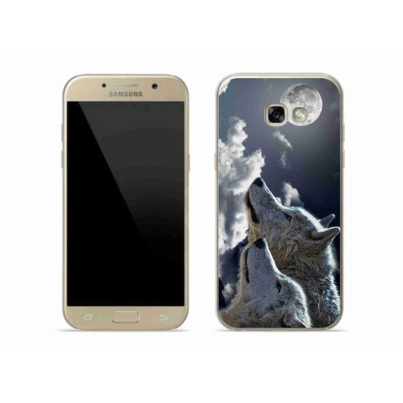 Gelový kryt mmCase na mobil Samsung Galaxy A5 (2017) - vlci