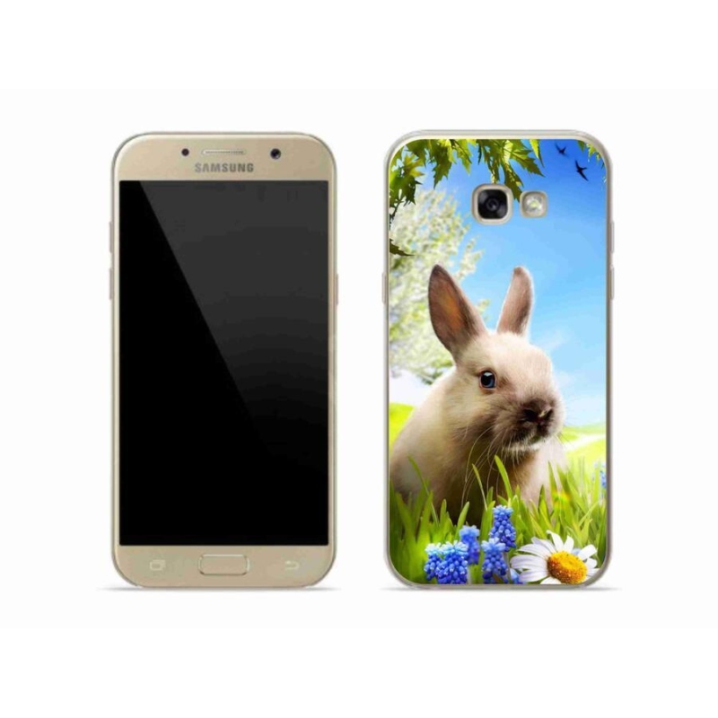 Gelový kryt mmCase na mobil Samsung Galaxy A5 (2017) - zajíček