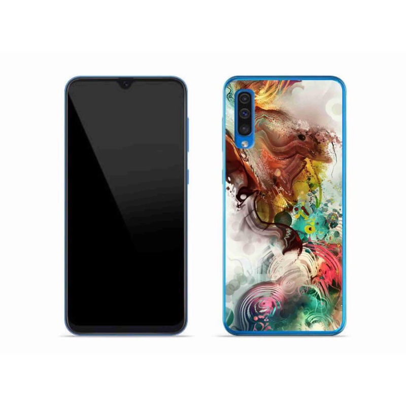 Gelový kryt mmCase na mobil Samsung Galaxy A50 - abstrakt 1