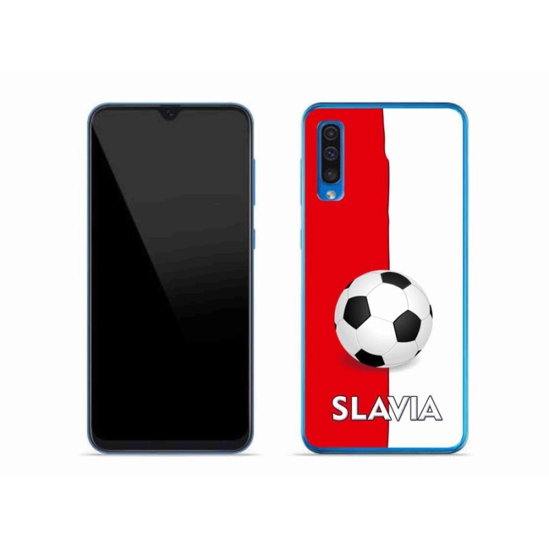 Gelový kryt mmCase na mobil Samsung Galaxy A50 - fotbal 2