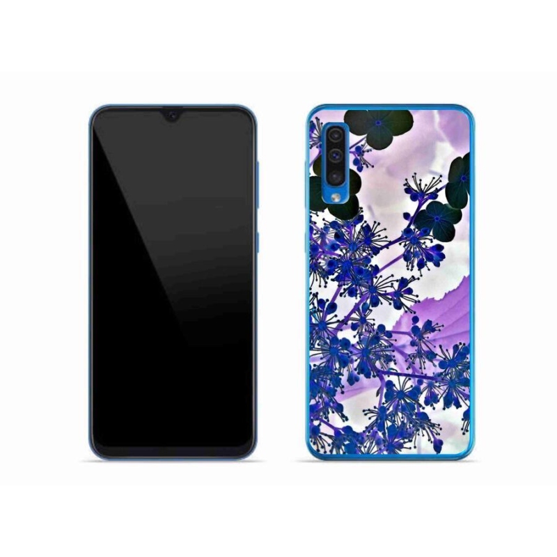 Gelový kryt mmCase na mobil Samsung Galaxy A50 - květ hortenzie