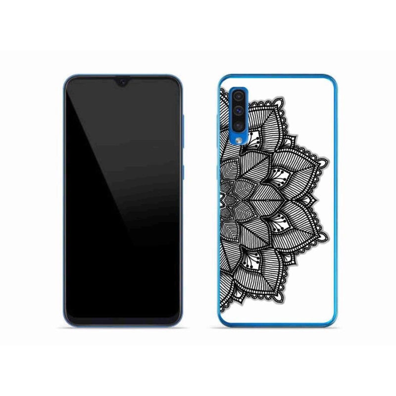Gelový kryt mmCase na mobil Samsung Galaxy A50 - mandala