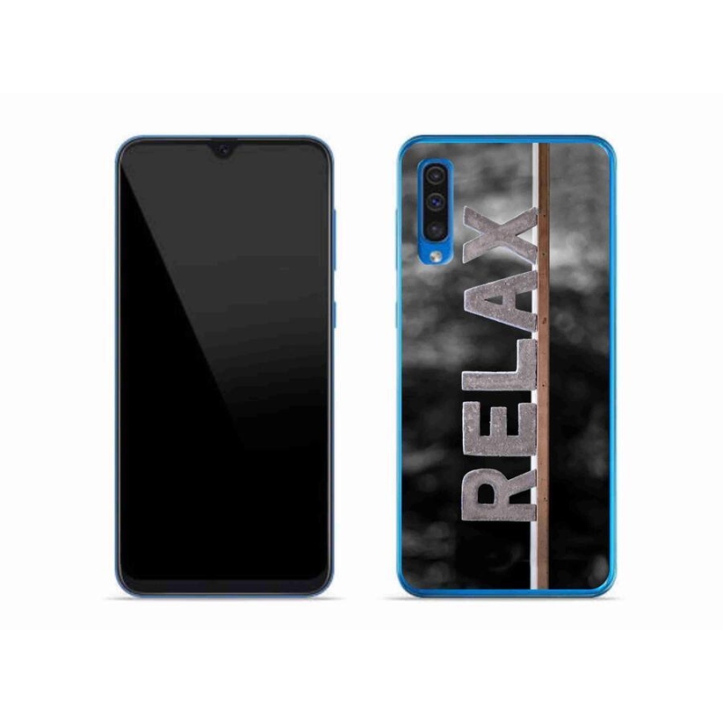 Gelový kryt mmCase na mobil Samsung Galaxy A50 - relax 1