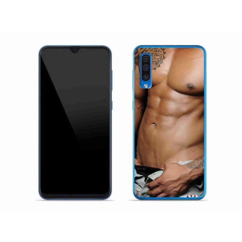 Gelový kryt mmCase na mobil Samsung Galaxy A50 - sexy muž