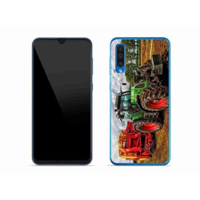 Gelový kryt mmCase na mobil Samsung Galaxy A50 - traktor 4