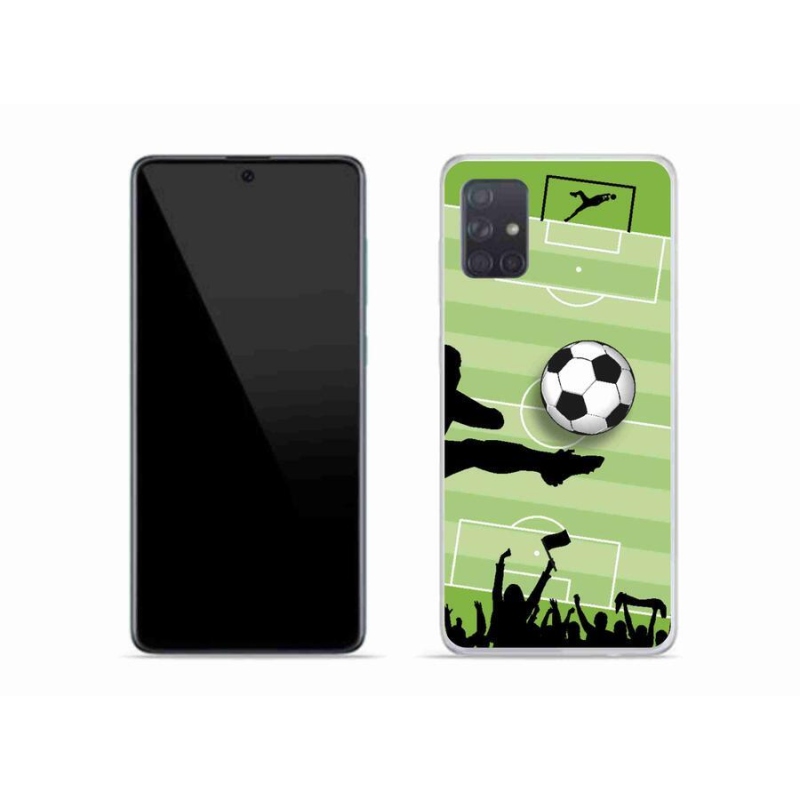 Gelový kryt mmCase na mobil Samsung Galaxy A51 - fotbal 3