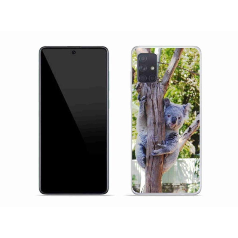 Gelový kryt mmCase na mobil Samsung Galaxy A51 - koala
