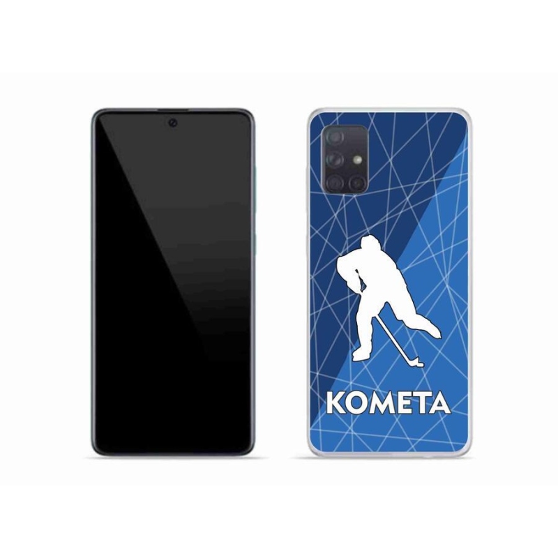 Gelový kryt mmCase na mobil Samsung Galaxy A51 - Kometa