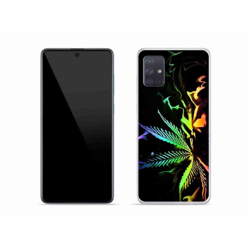 Gelový kryt mmCase na mobil Samsung Galaxy A51 - konopí 2